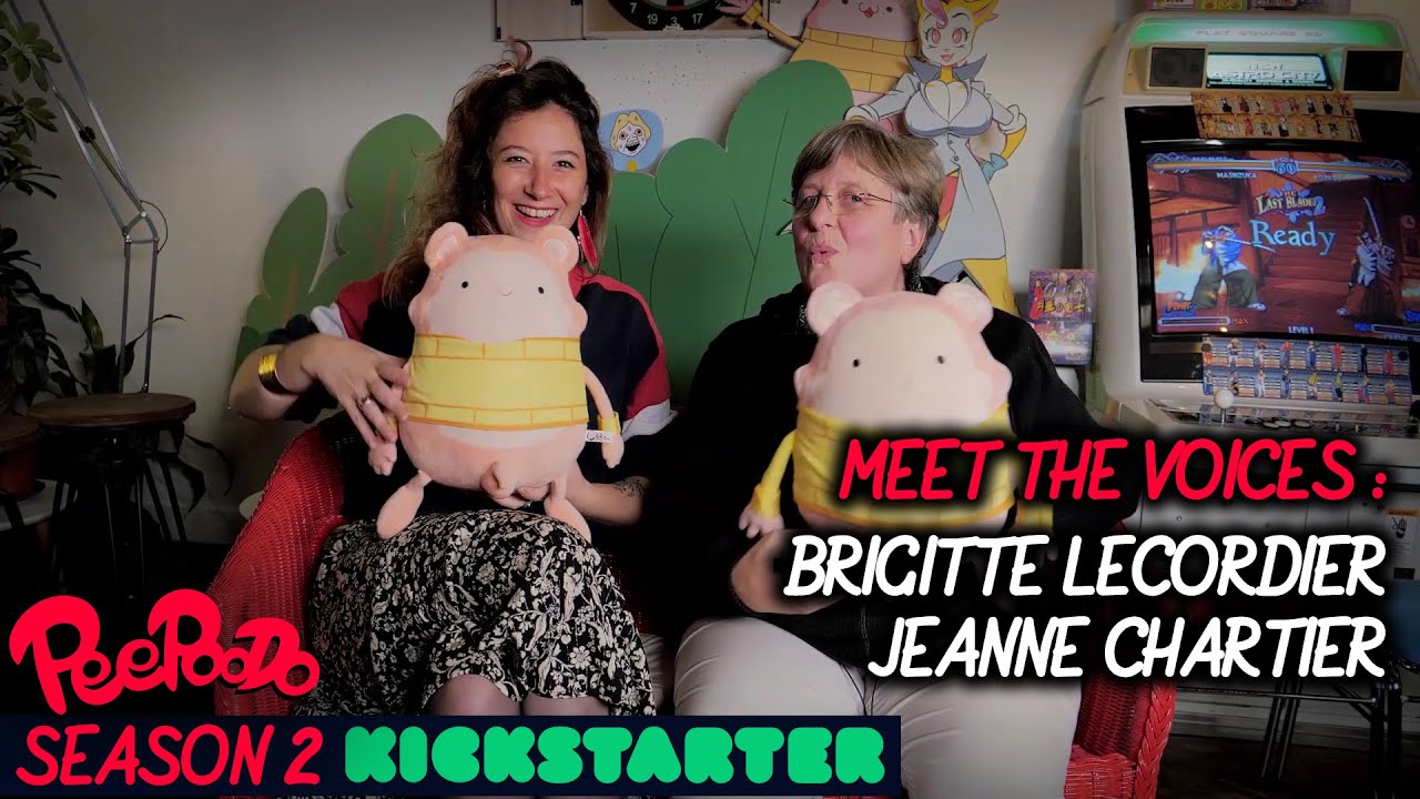 Peepoodo Season 2 (Kickstarter) : Meet the voices (Brigitte Lecordier & Jeanne Chartier)