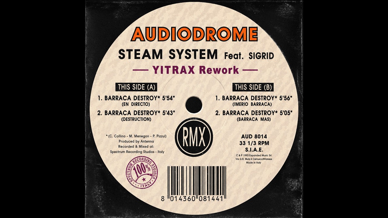 Steam System feat. Sigrid - Barraca Destroy (YITRAX Schranz Rework)