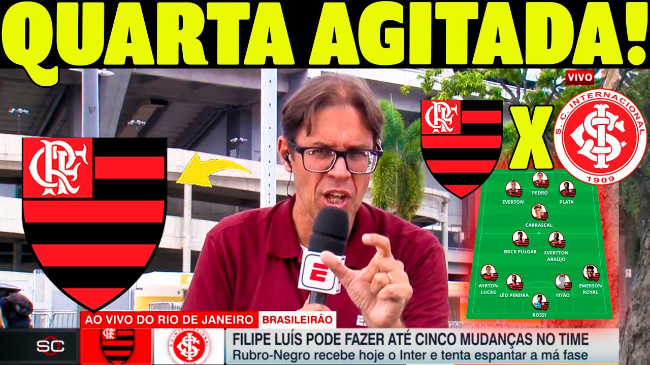 QUARTA-FEIRA AGITADA NO FLAMENGO! RAFAEL TROUXE INFORMAÇÃO QUE PODE...'' NOTICIAS FLAMENGO HOJE!