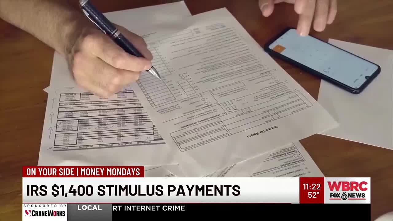 Money Monday: IRS $1,400 stimulus payments