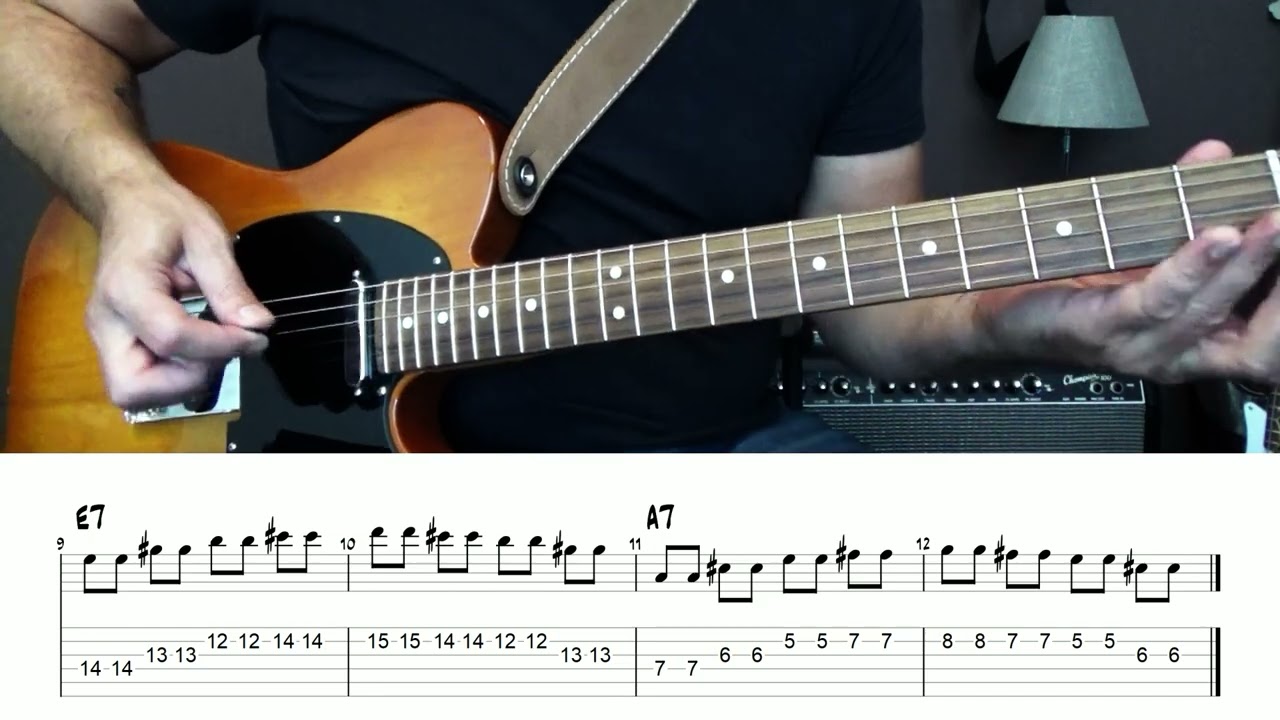 Blues Licks With Chord Tones