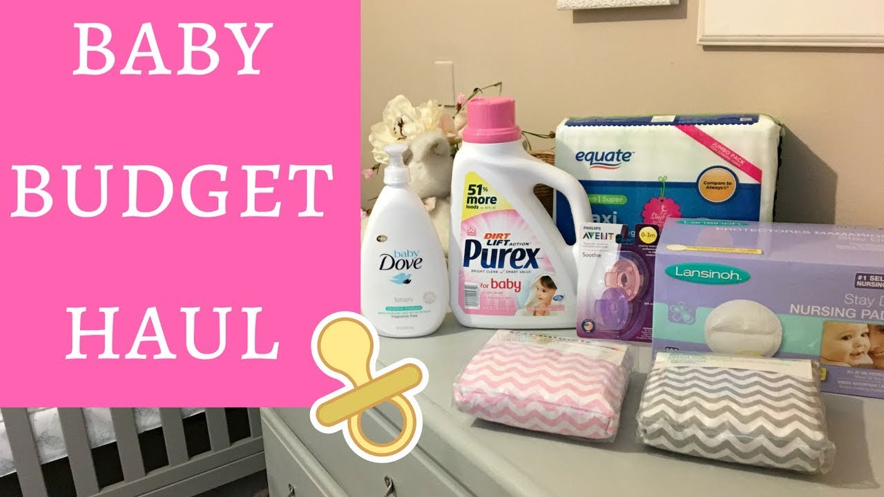 BUDGET BABY HAUL | Essentials from Walmart and Amazon