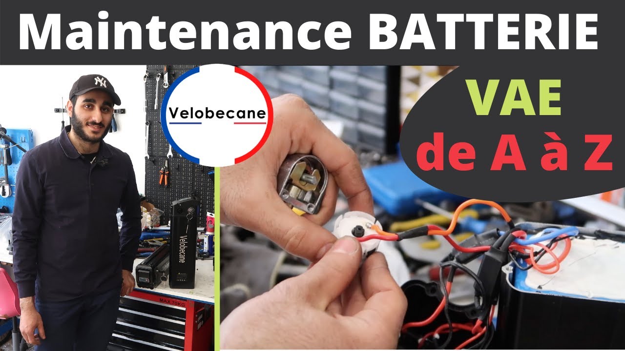 🚲 Tutoriel - MAINTENANCE BATTERIE de votre Vélo électrique *VÉLOBECANE*