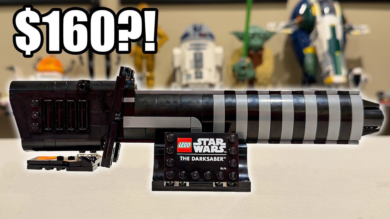 Стоит ли рукоять меча Тёмного Меча из LEGO Star Wars 160 долларов?