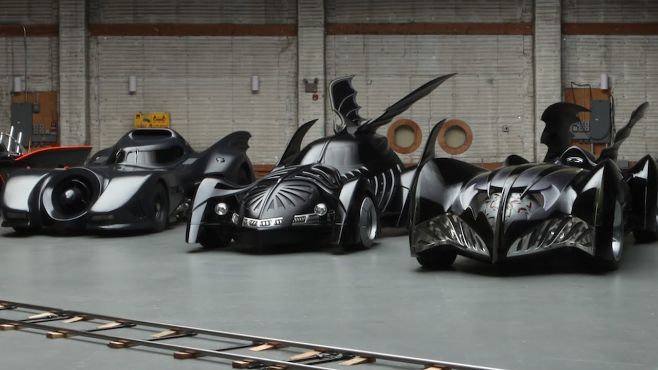 Evolution of BATMAN Vehicles 1989-1997 | Batmobile #batman #thenandnow #batmobile