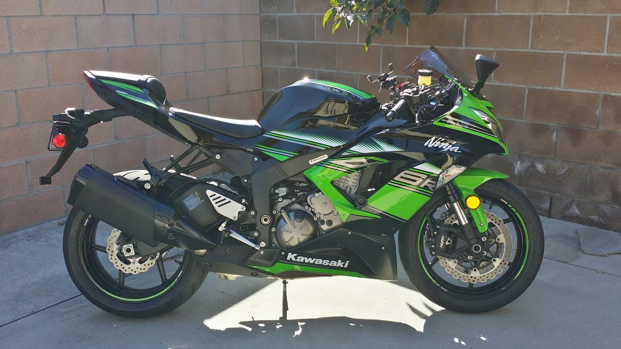 2016 Kawasaki Ninja ZX-6R 636  TST Fender Eliminator Kit