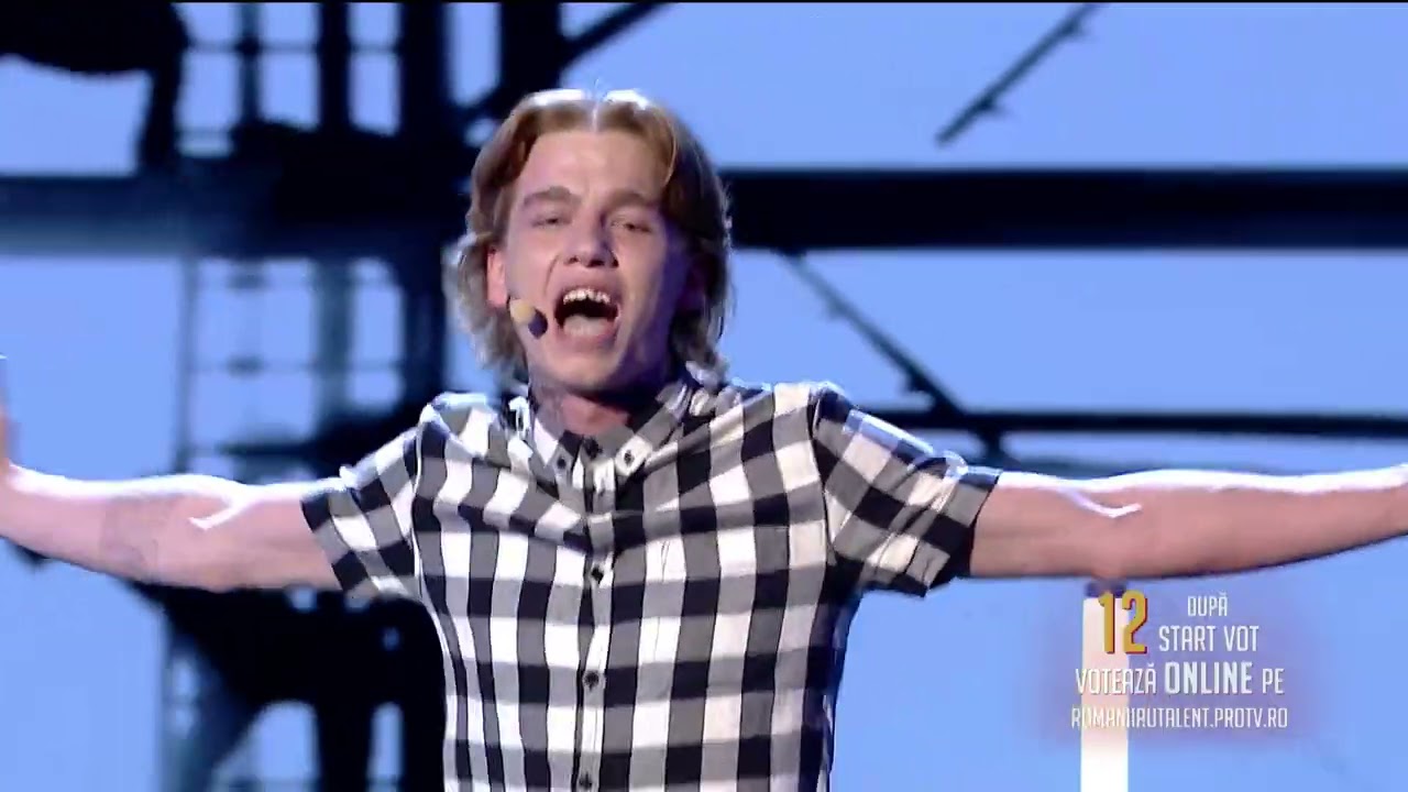 Românii au talent 2021: Semifinala 1 (prestație) – Gim – solist vocal