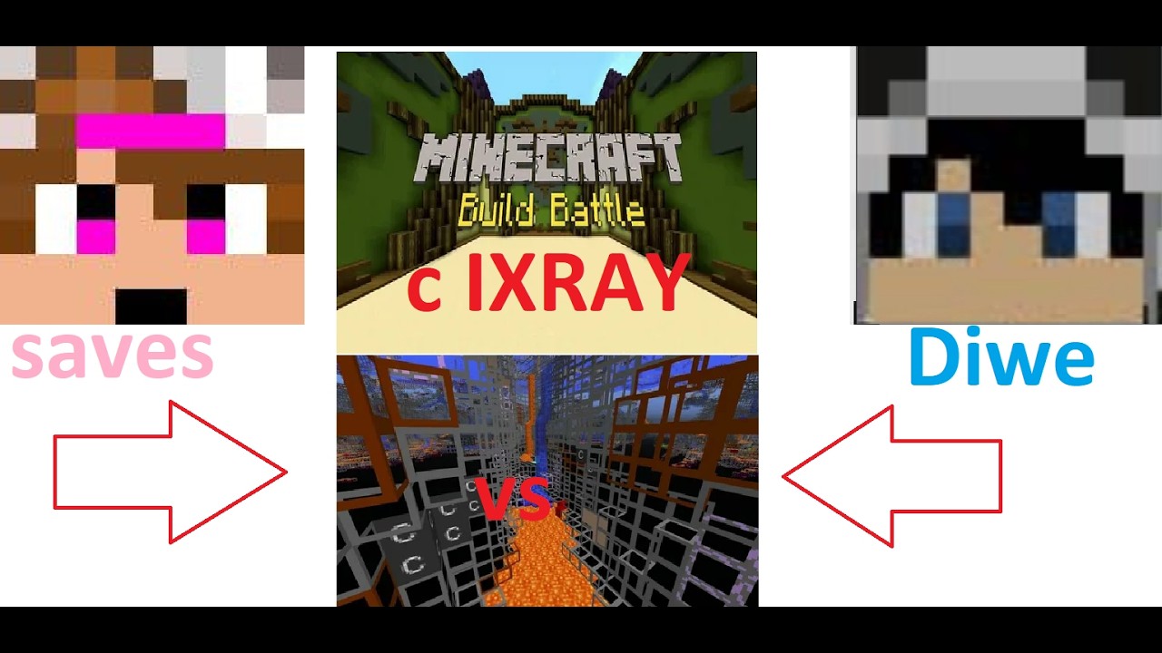 Мы поиграли в Builde battle Но с иксреем.Diwe