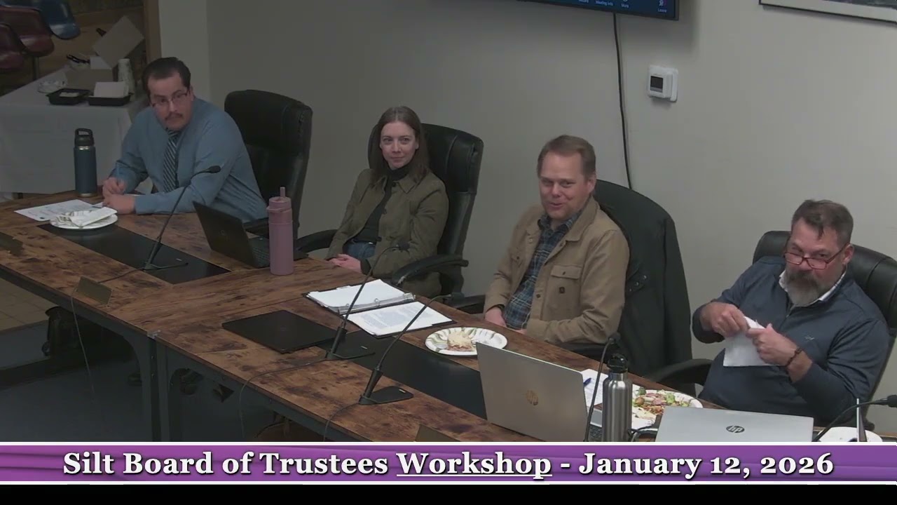 Board Work Session Jan 12, 2026