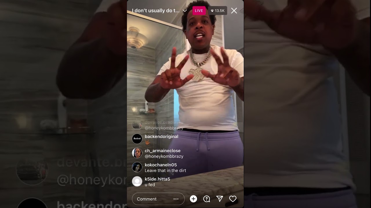 Finesse2tymes Goes Live On Ig About Brother No Love Situation Thought⁉️#iglive #finesse2tymes