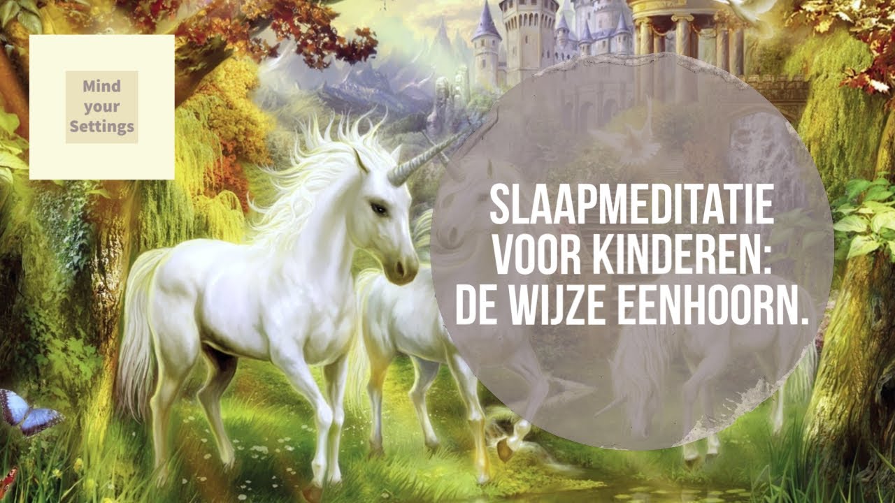 Kindermeditatie om lekker te slapen 😴  De wijze eenhoorn 🦄