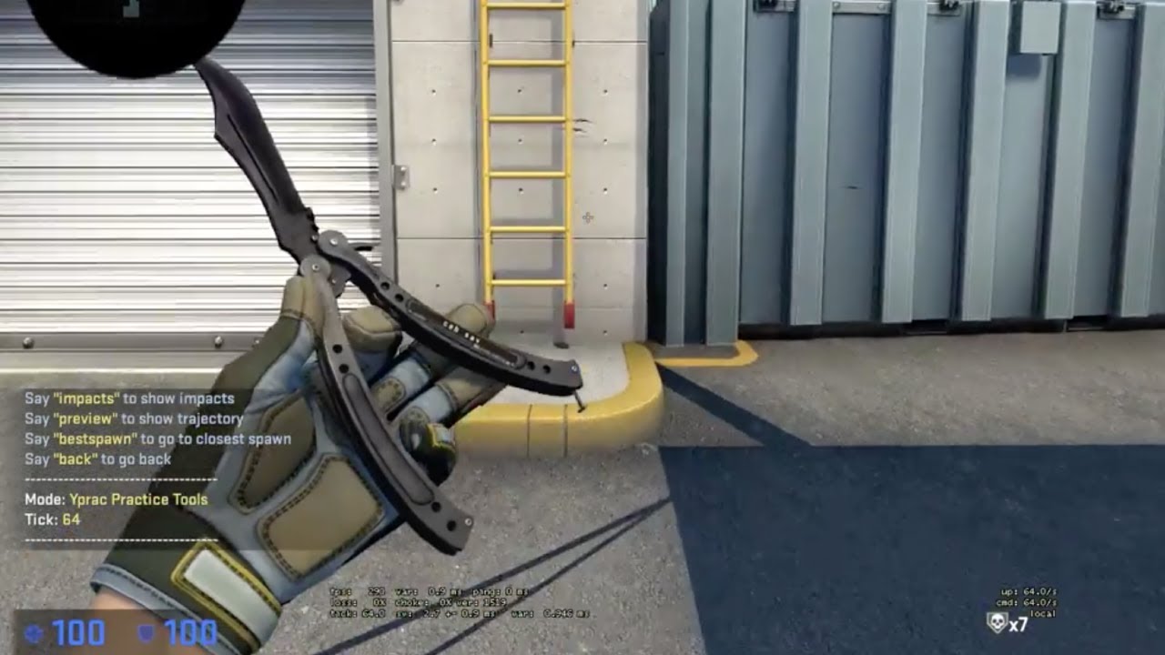 Alternate Ropz Movement Rush - Nuke CSGO