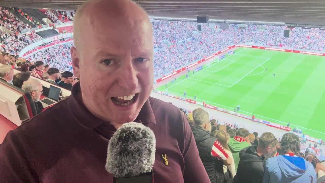 Magic night at the Stadium of Light | My vlog as Sunderland reach play-off final