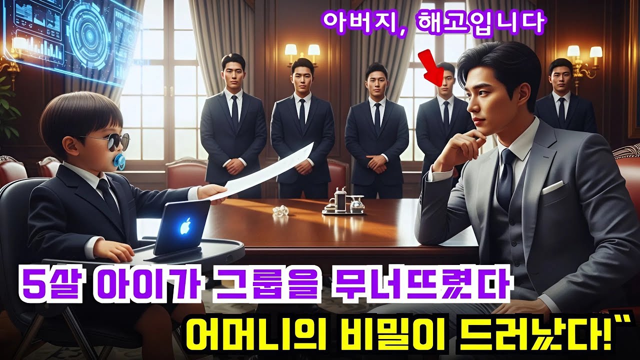 청담 재계 뒤흔든 충격 사건: 5살 아이가 그룹을 통째로 인수! 아이가 내뱉은 첫 마디에 CEO는 무너졌다: “아버지, 해고입니다. 어머니가 보내는 선물이에요.”
