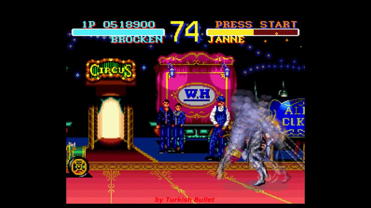 World Heroes (World) (Super Nintendo) - (Longplay - Brocken | Normal Mode | Hardest Difficulty)