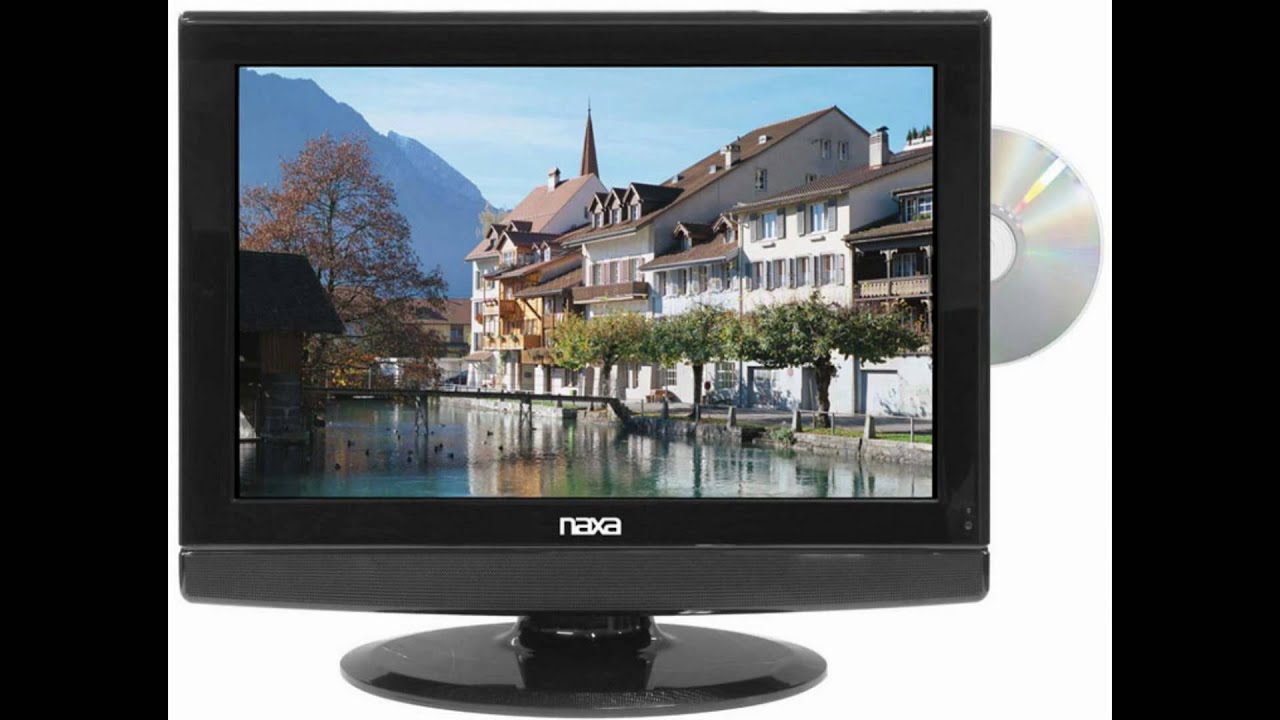 19 Inch Naxa 12 Volt AC/DC Widescreen 1080i HD LCD TV with DVD Player & Digital Tuner