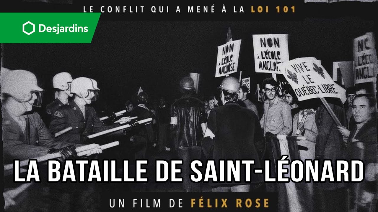 [ENTREVUE] - La Bataille de Saint-Léonard