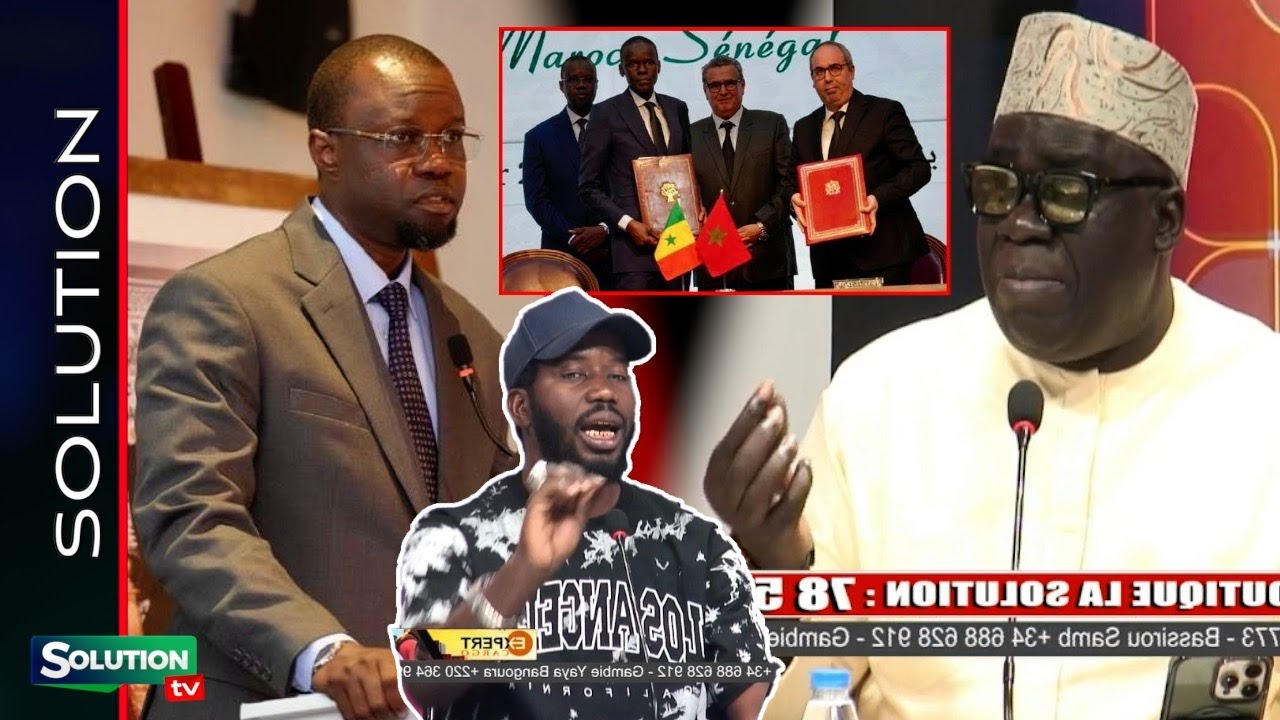 SONKO RENÉGOCIE LES CONTRATS AVEC 5 SOCIÉTÉS MAROCAINES...SA NDIOGOU RÉAGIT ET FÉLICITE WALLY DIOUF.