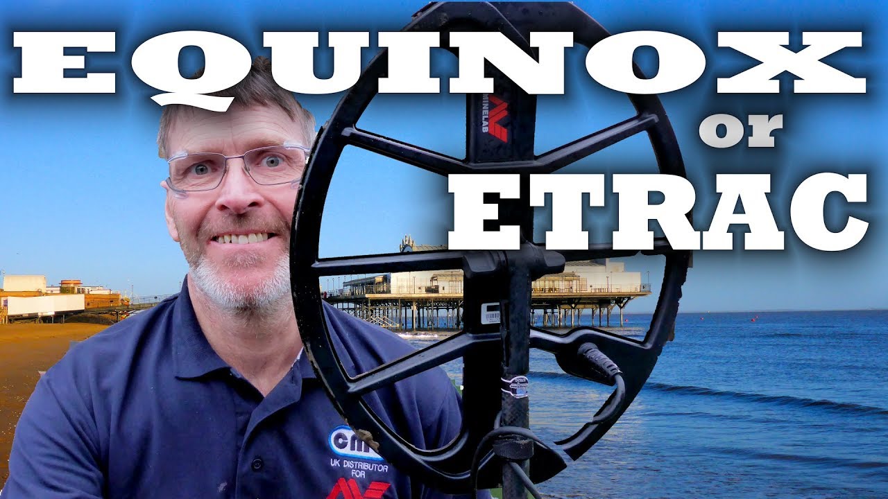 Minelab Equinox & 15 inch coil vs Minelab Etrac | Metal Detecting Beach