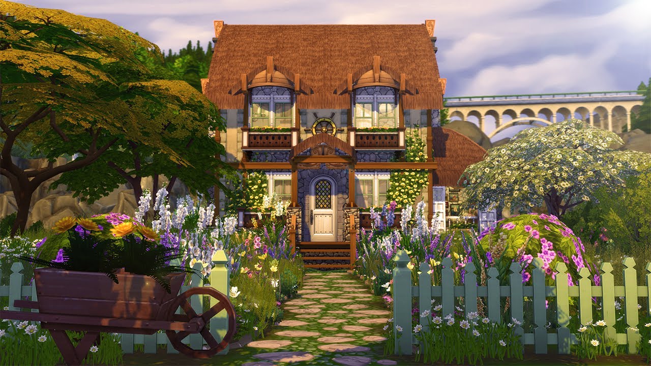 Cove Cottage | The Sims 4 Speed Build