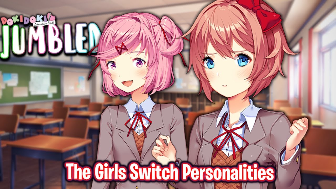 The Girls Switch Personalities!! | DDLC Jumbled Remastered [ Full MOD ]
