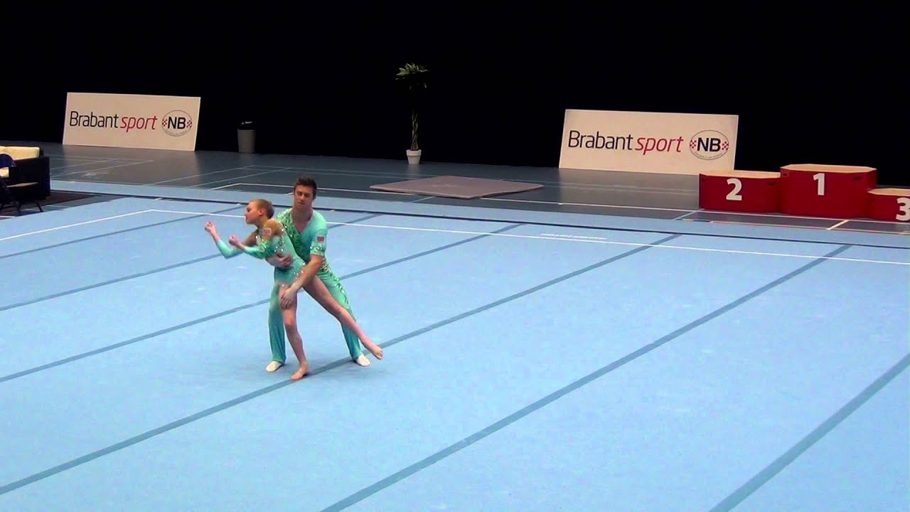 IAG 2014   099   064   MxP   Senior   Bal   GBR   Heathrow Gymnastics, Dominic Smith & Alice Upcott