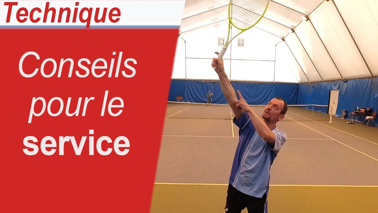 Quelques conseils pour la technique du service au tennis