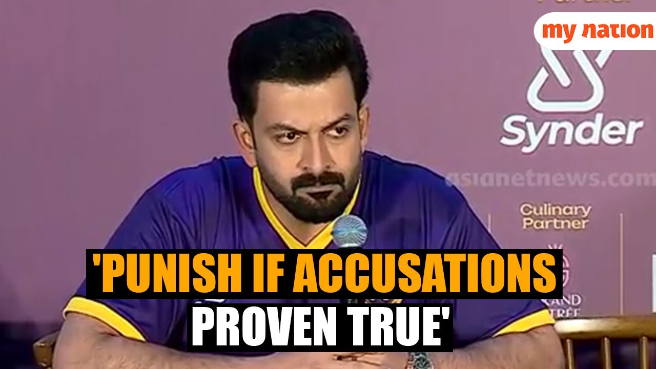 Prithviraj on Hema Committee Report: 'Accused Should be Punished if Accusations Proven True'