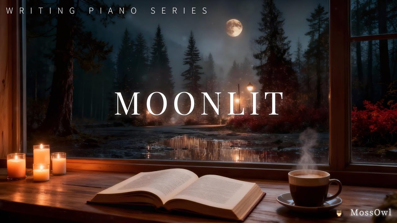 Moonlit Focus – Soft Piano for Writing, Reading & Deep Focus | MossOwl