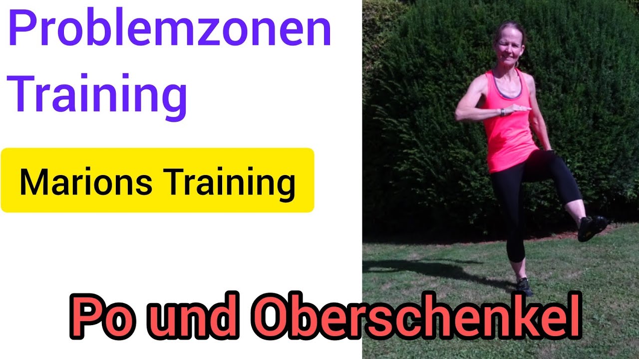 💪17 min. Oberschenkel /Po Workout mit Mini Band