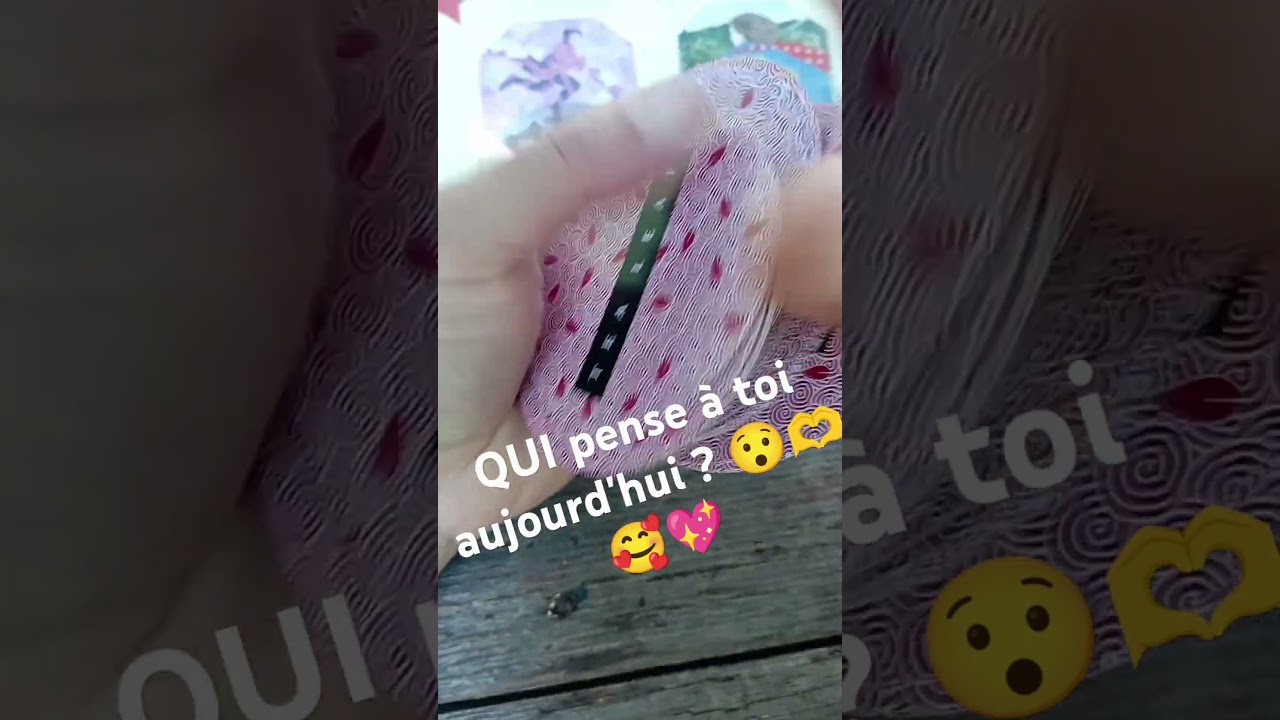 QUI pense &agrave; toi aujourd'hui ? #guidancesentimentale #tarotreading #predictions #message #sentiment
