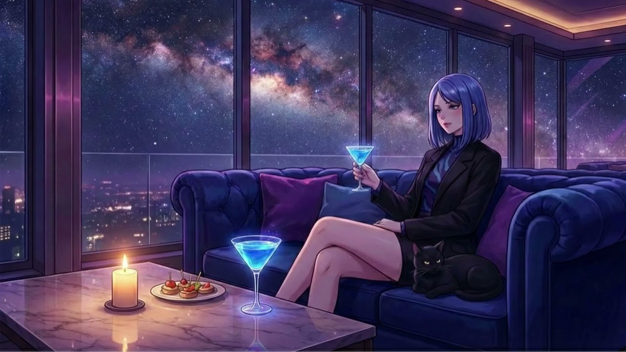 The Celestial Lounge | Chill Jazz Lo-fi for Friday Relaxation