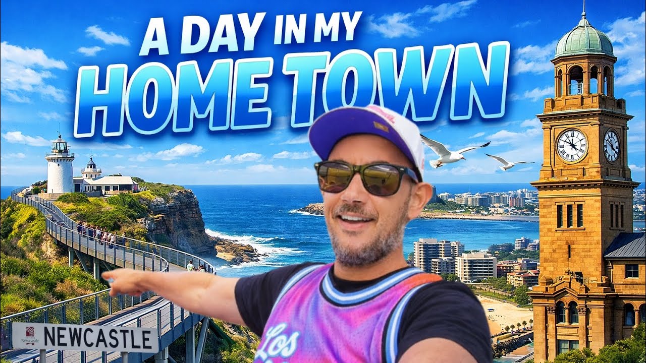 Spending the Day in My Hometown | Exploring Newcastle Australia 🇦🇺 | 4K Walking Tour 