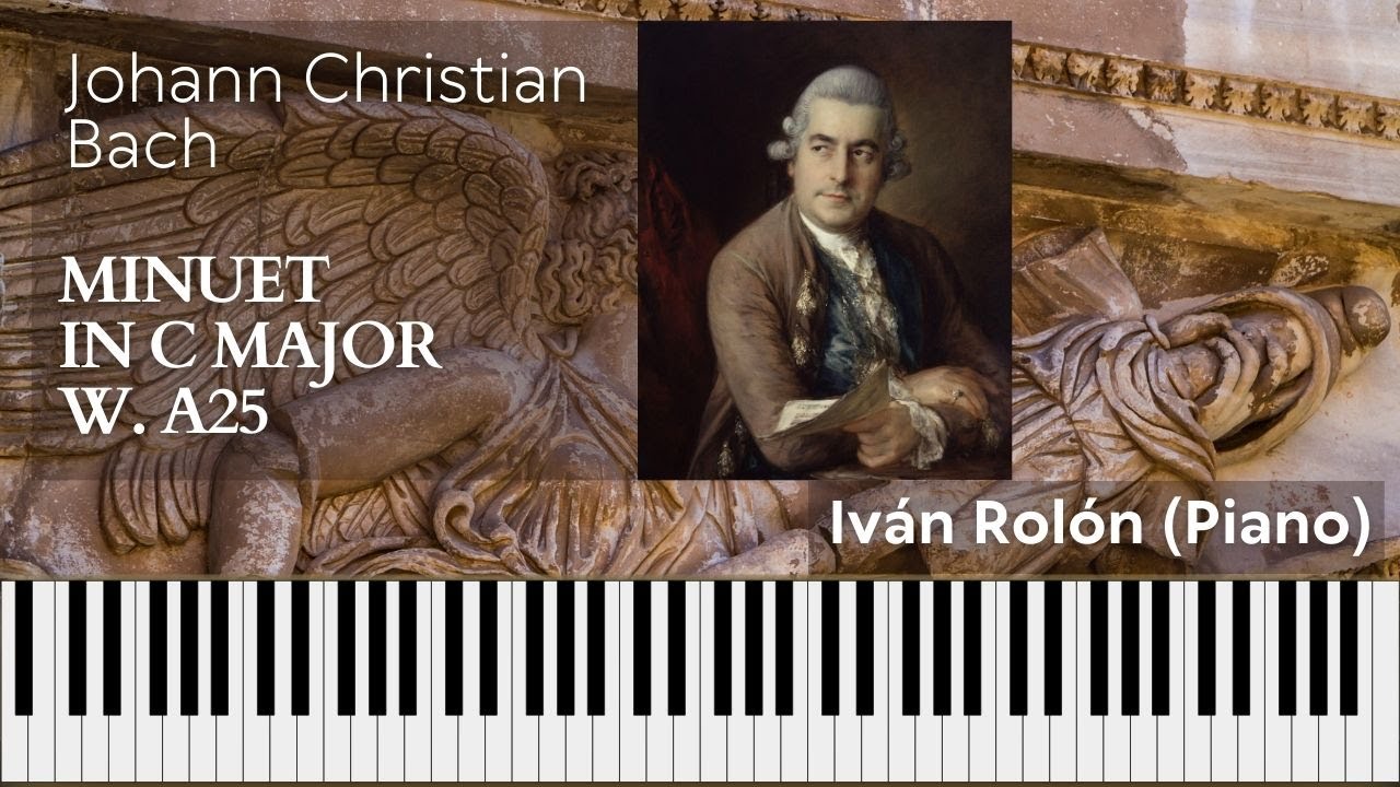 Johann Christian Bach, Minuet in C Major W. A25