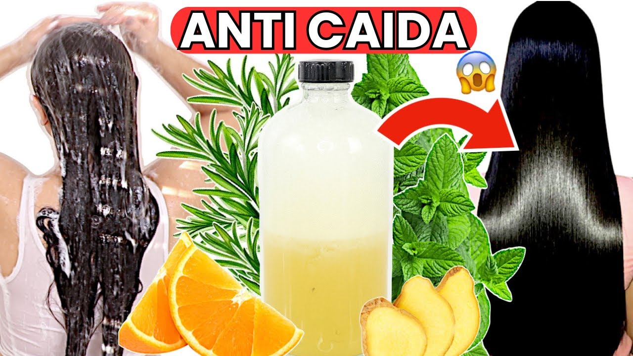 MEZCLA ESTO EN TU SHAMPOO Y TU CABELLO NO PARARÁ DE CRECER DETÉN LA CAÍDA DEL CABELLO Y CALVICIE  😱