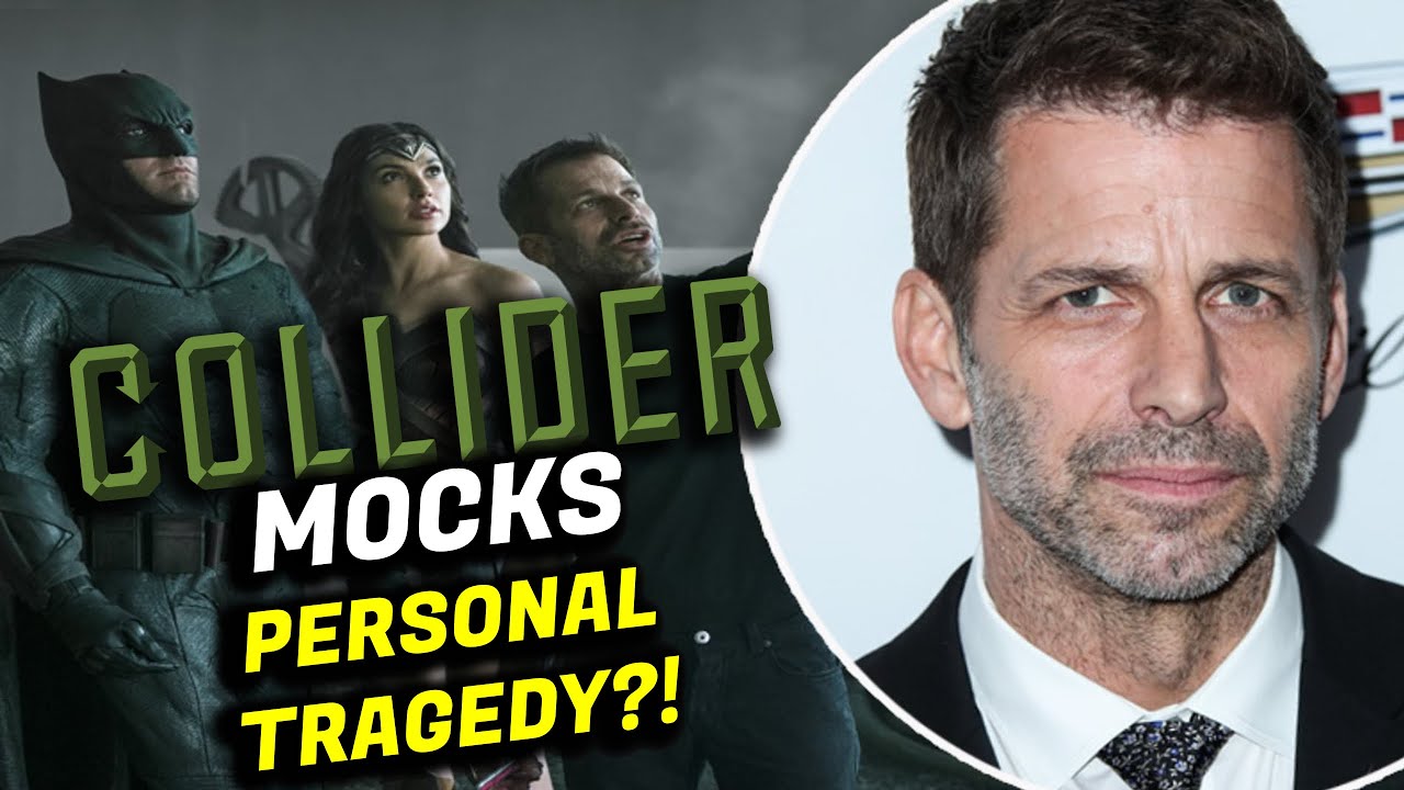 COLLIDER Steven Weintraub Seemingly MOCKS Zack Snyder Family Tragedy
