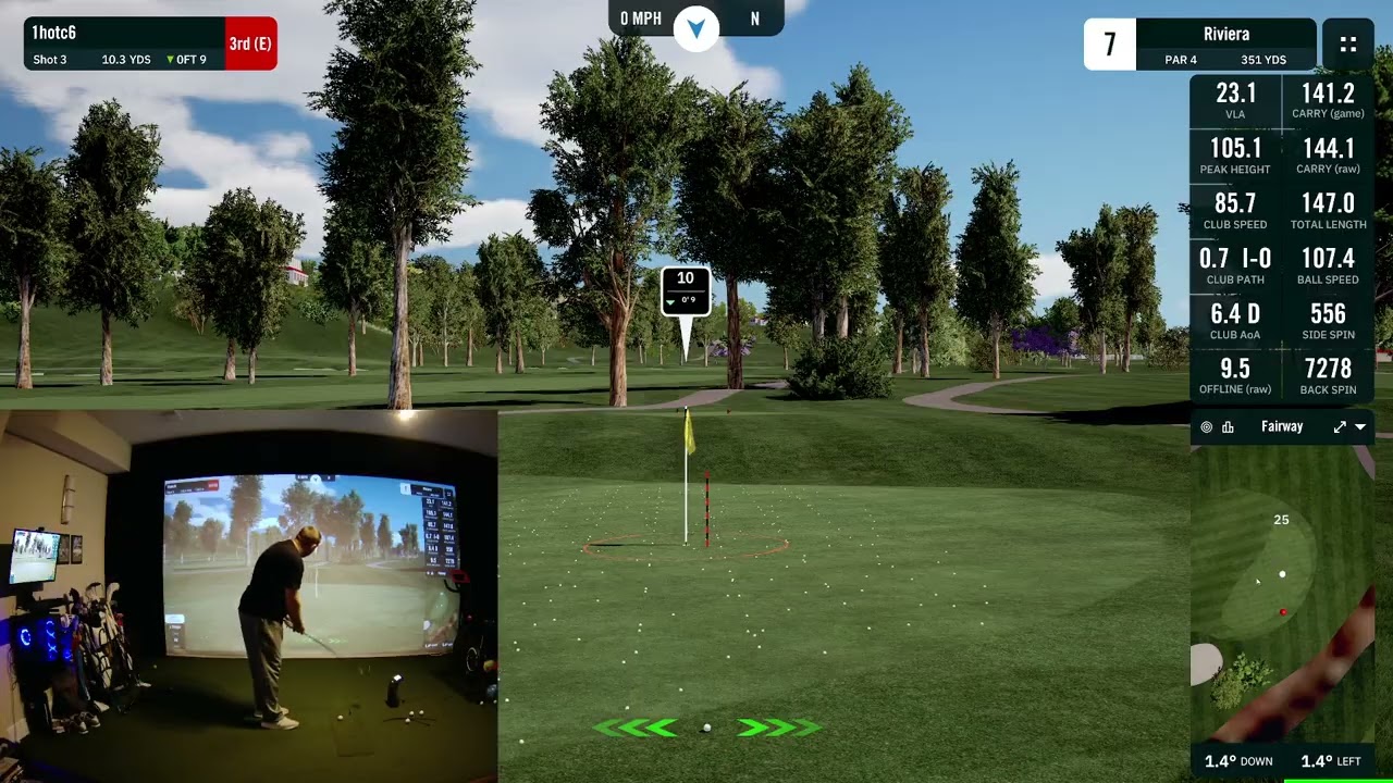 GSPro Web+ Tour Rd 1 @ Riviera