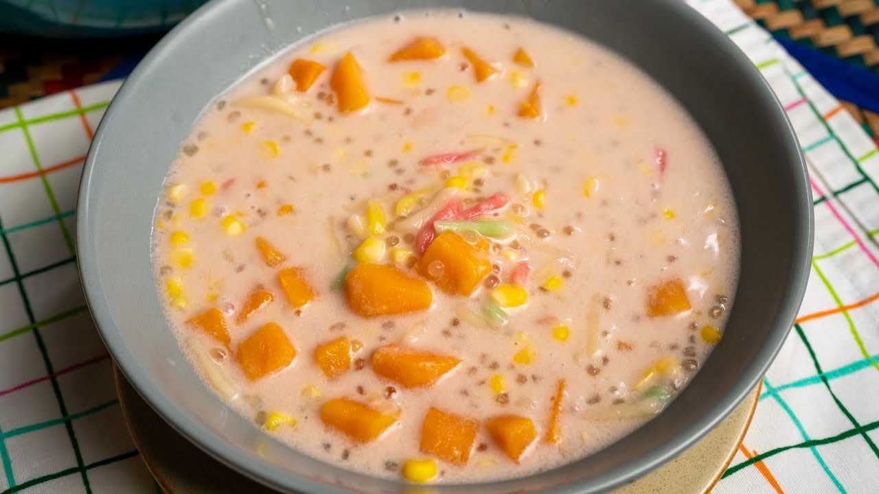 Bubur Cha Cha Lemak Manis | Dessert Nostalgia Penuh Warna & Tekstur