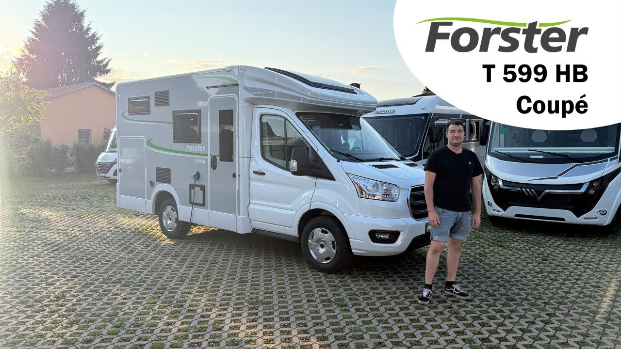 💥 Kompakter Camper mit großer Heckgarage! Forster T 599 HB Coupé – nur 2,15 m breit! 🚐✨