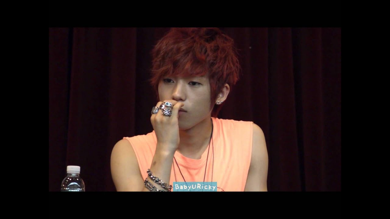 [HD*Fancam] 120821 Teen Top -  (Changjo focus) fansigning event @ Suseo YC
