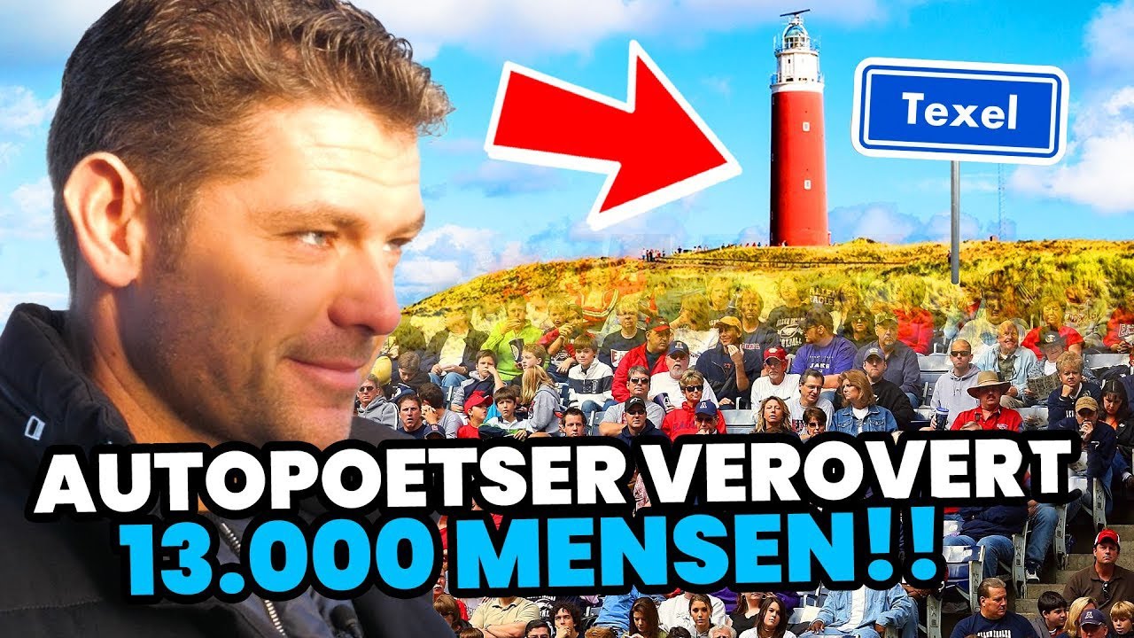 Autopoetser verovert 13.000 mensen!!
