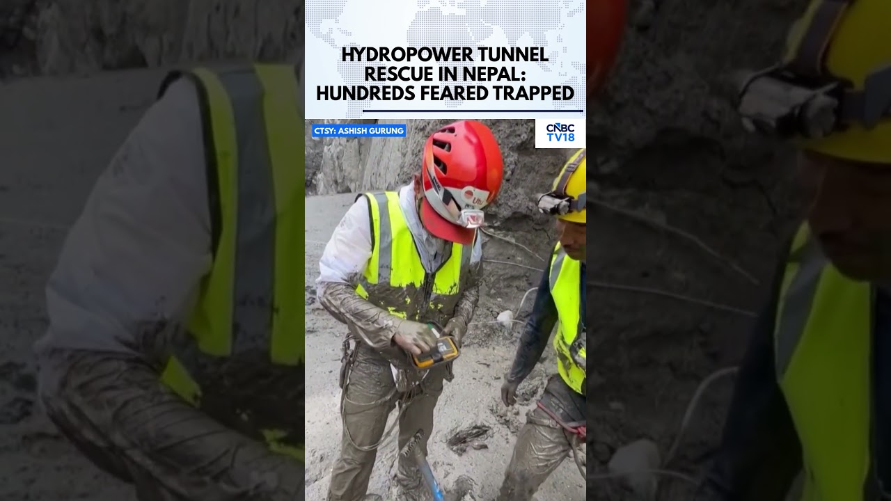 Nepal Flood Horror: Hundreds Trapped In Hydropower Tunnels | Rescue Teams Race Against Time | N18G