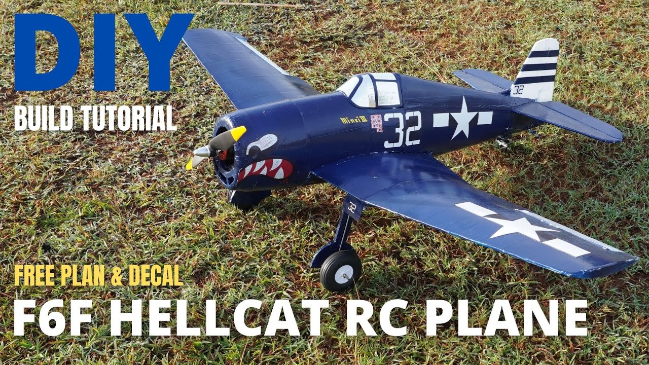 How To Build Grumman F6F Hellcat RC Warbird
