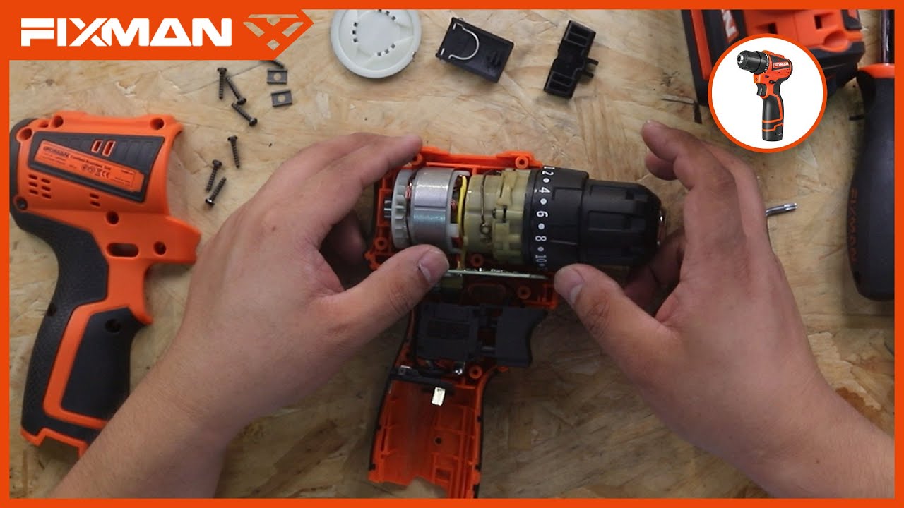 FIXMAN FL103001-01 12V Cordless Brushless Drill Maintenance Guide