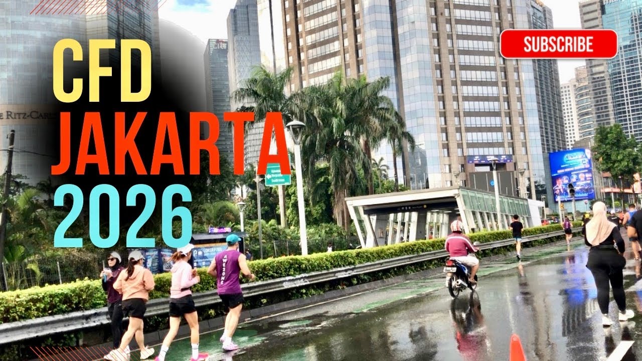 Adem ‼️ CFD Jakarta Setelah Di Guyur Hujan | 11 Januari 2026