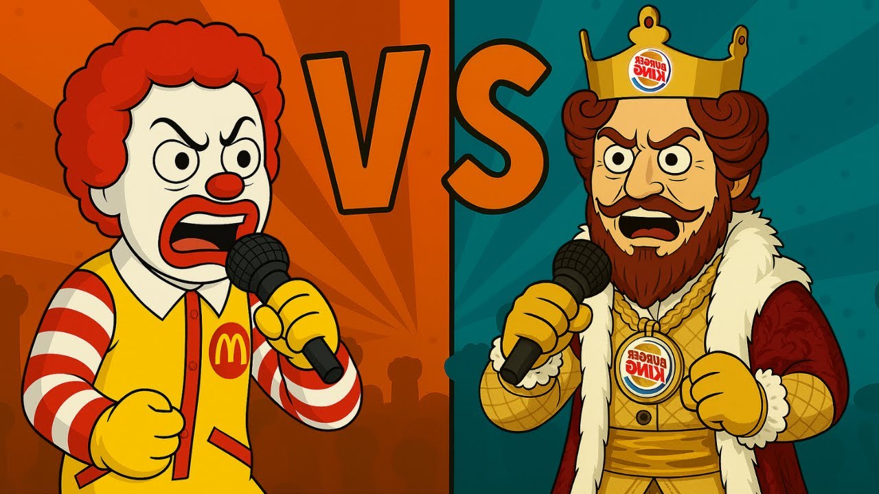 MC DONALD'S VS BURGER KING