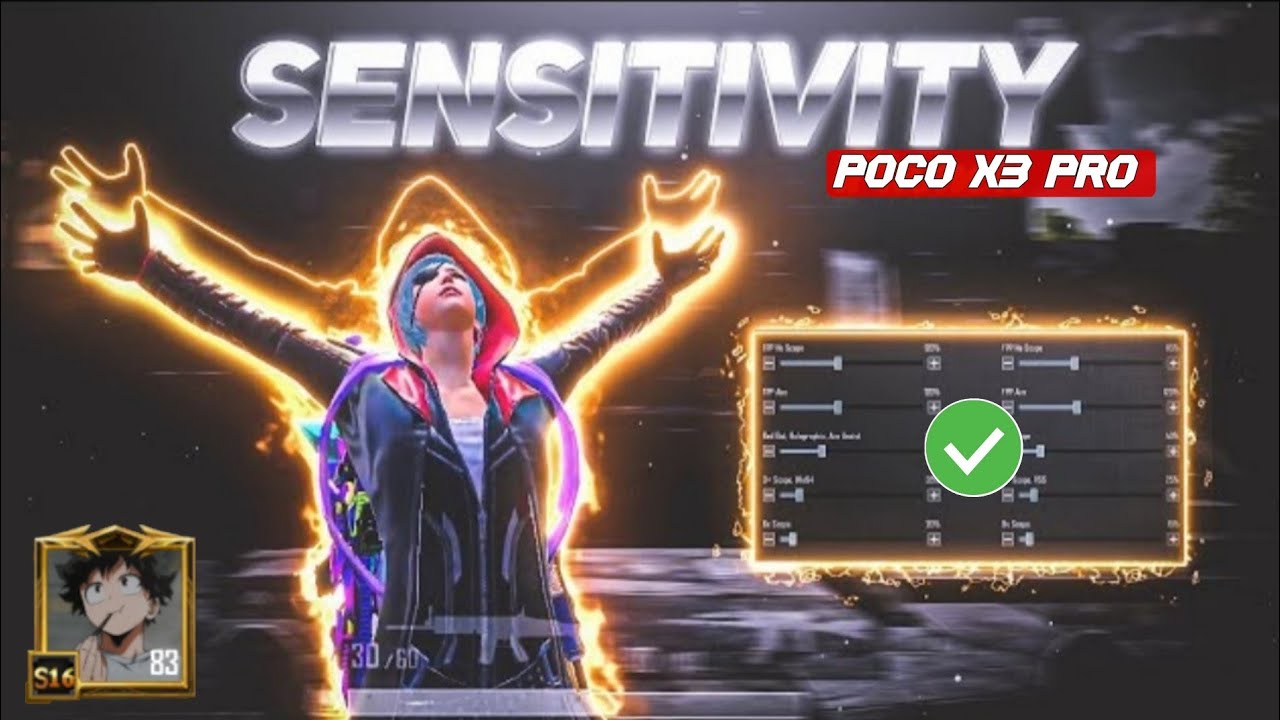 جديد 💥 حساسية بوكو x3 برو | اعدادات و حساسية 4 اصابع جيروسكوب 😍🔥 POCO X3 PRO PUBG SENSITIVITY