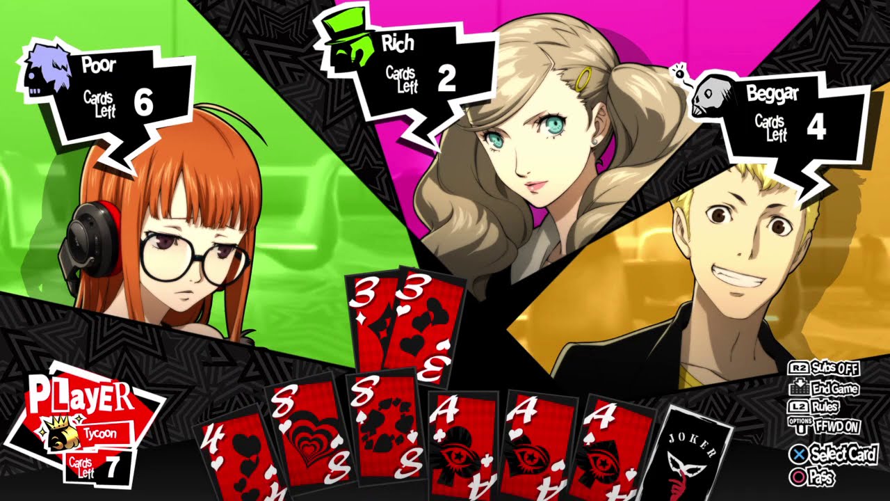Persona 5 Royal but Ann hates all these Revolutions in Tycoon