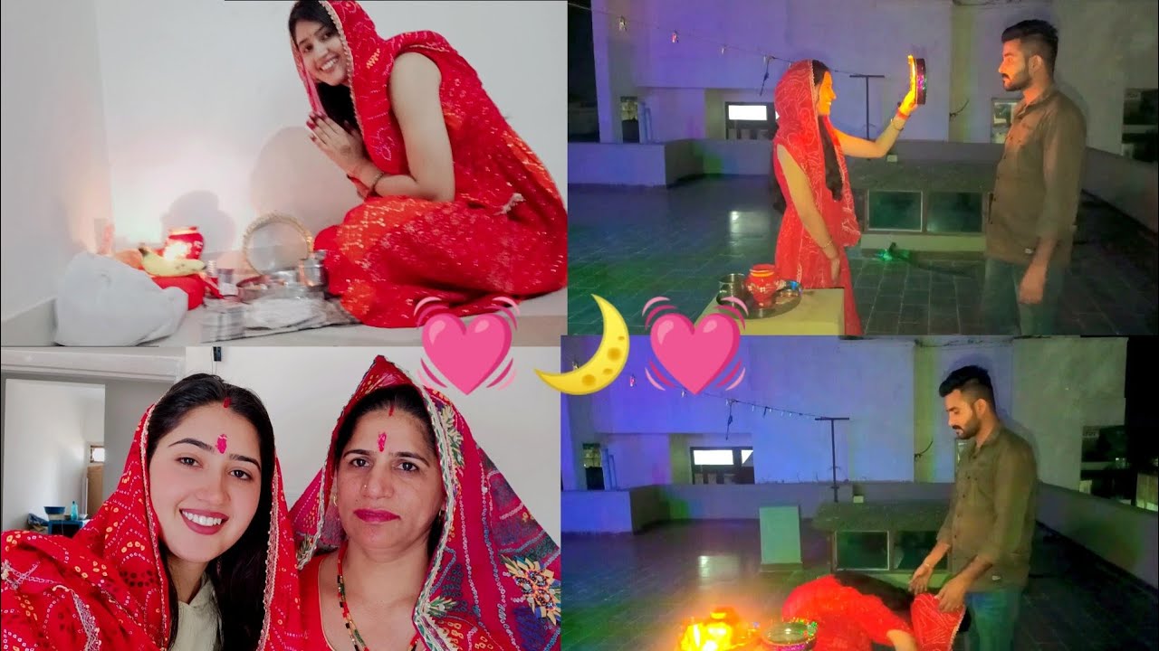 Celebrating Karwa Chauth | 🌙💓 | BJ42 |