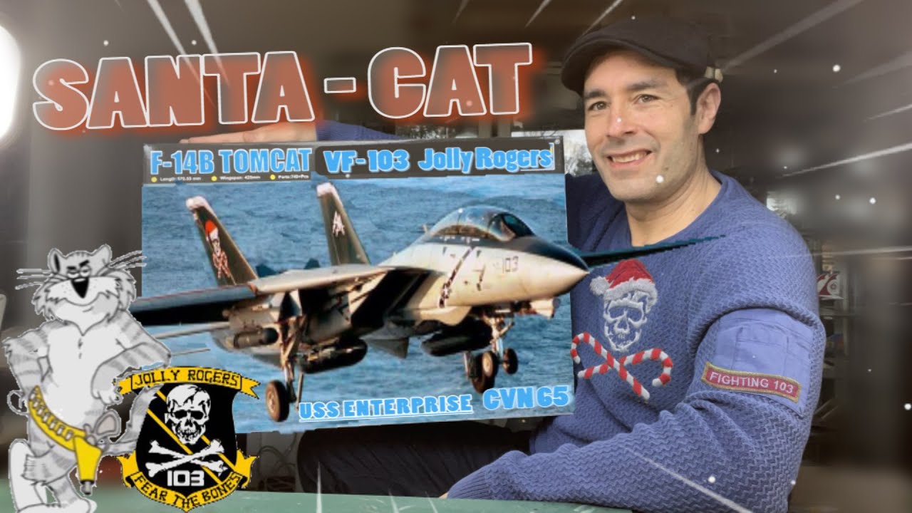 Trumpeter  F-14B Tomcat VF-103 Jolly Rogers full build